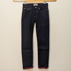Naked & Famous Weird Guy Red Weft Stretch Selvedge Denim - Men's Size 29